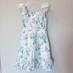 NEW Janie and Jack Floral Dress. Size 8